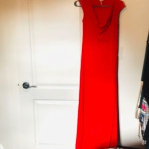 Splendid Maxi Dress Red XS